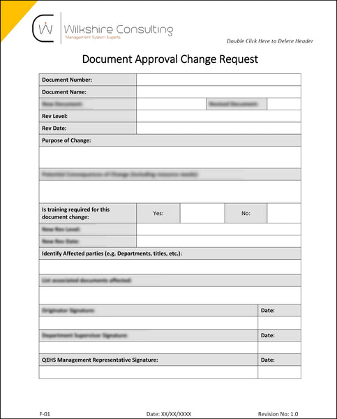 ISO 9001:2015 Quality Management System Documentation Template Package