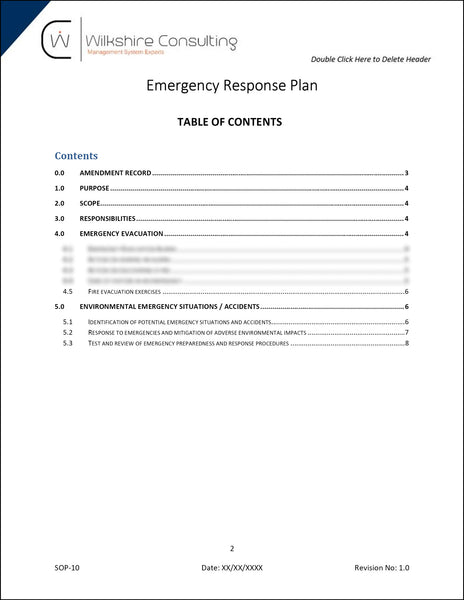 45001:2018 Occupational Health and Safety Documentation Template Package