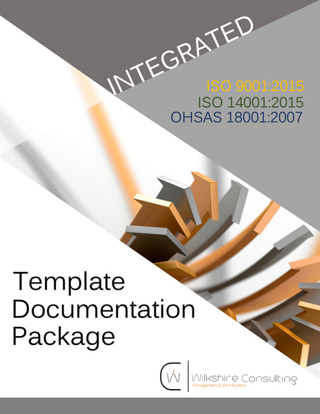 ISO 9001 | ISO 14001 | OHSAS 18001 MS Integrated Documentation Template Package