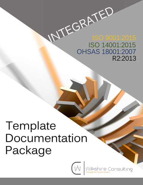 ISO 9001 | ISO 14001 | OHSAS 18001 | R2 MS Integrated Documentation Template Package
