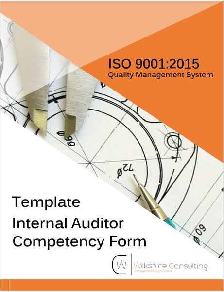 Internal Auditor Competency Form