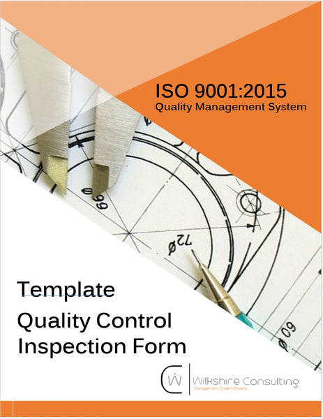 Quality Inspection Form Examples Quality Control Inspection Form – Wilkshire Consulting Online Store